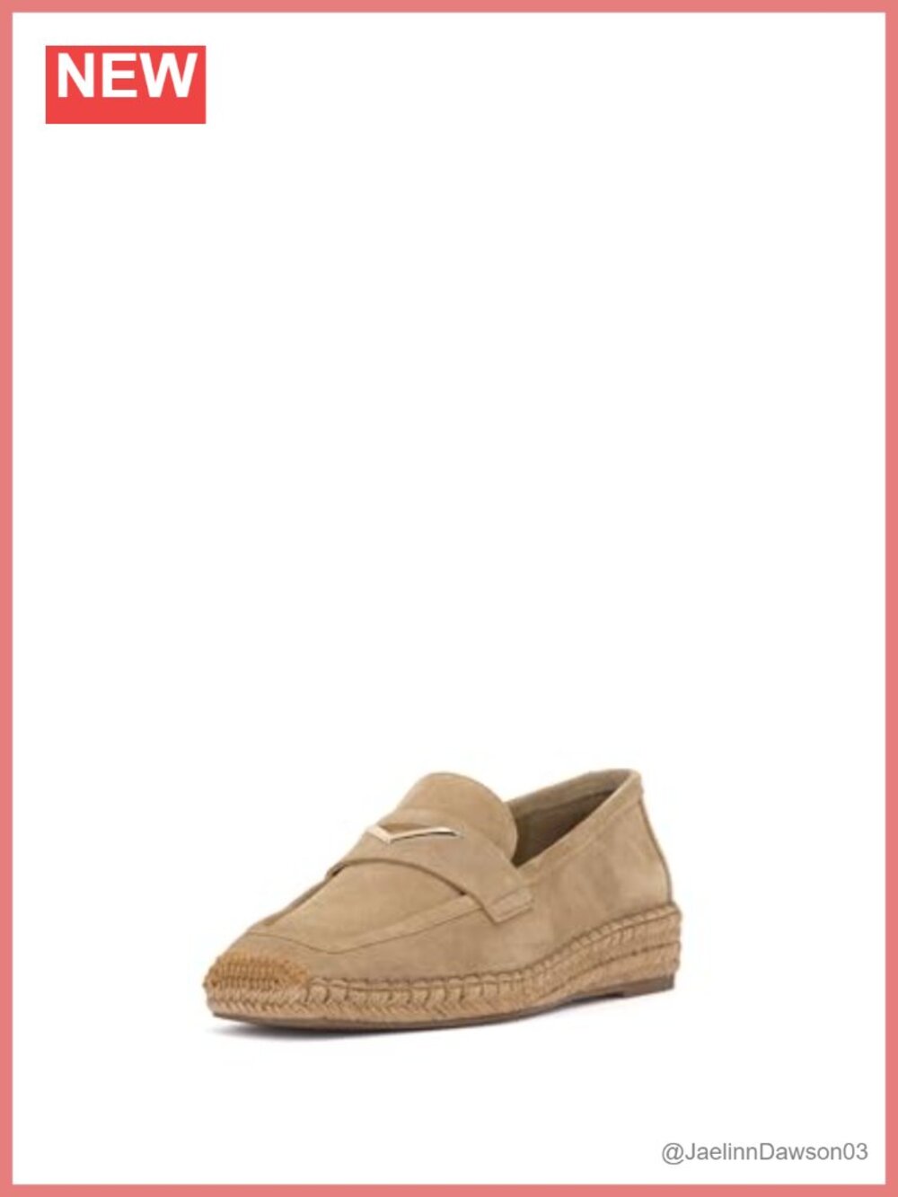 Suede Slip-On Loafer Flat with Cushioned Sole
